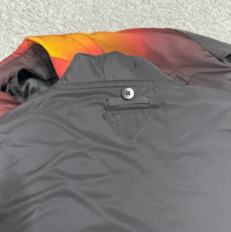 Prada Multicolor Men's Coat Size S