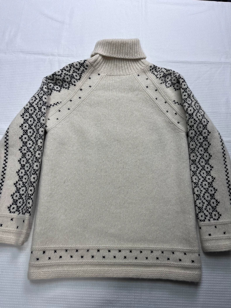 Dior High Neck Wool Sweater