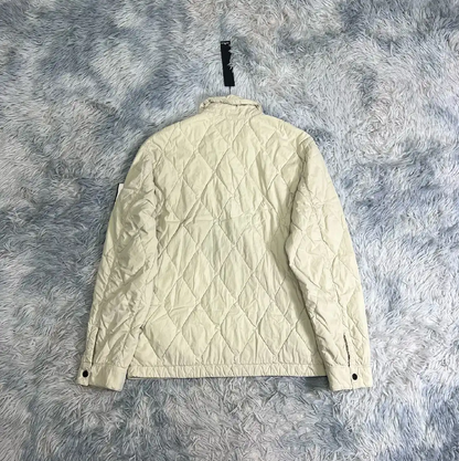 Stone Island Men's Quilted Outer Jacket in Beige 0089