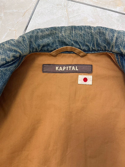 Kapital Denim Jacket with Horseshoe Print