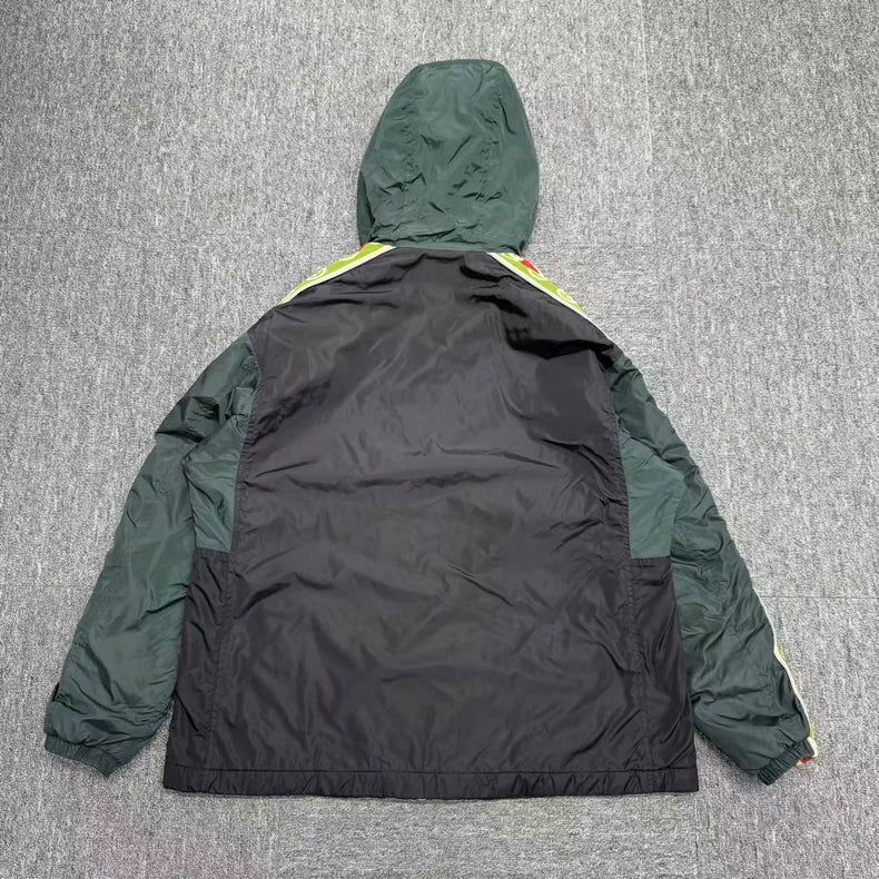 Gucci Color Block Hooded Jacket-zp