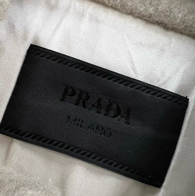 Prada Khaki Cotton Long Sleeve Sweatshirt