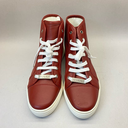 Gucci High-Top Sneakers in Red 0079