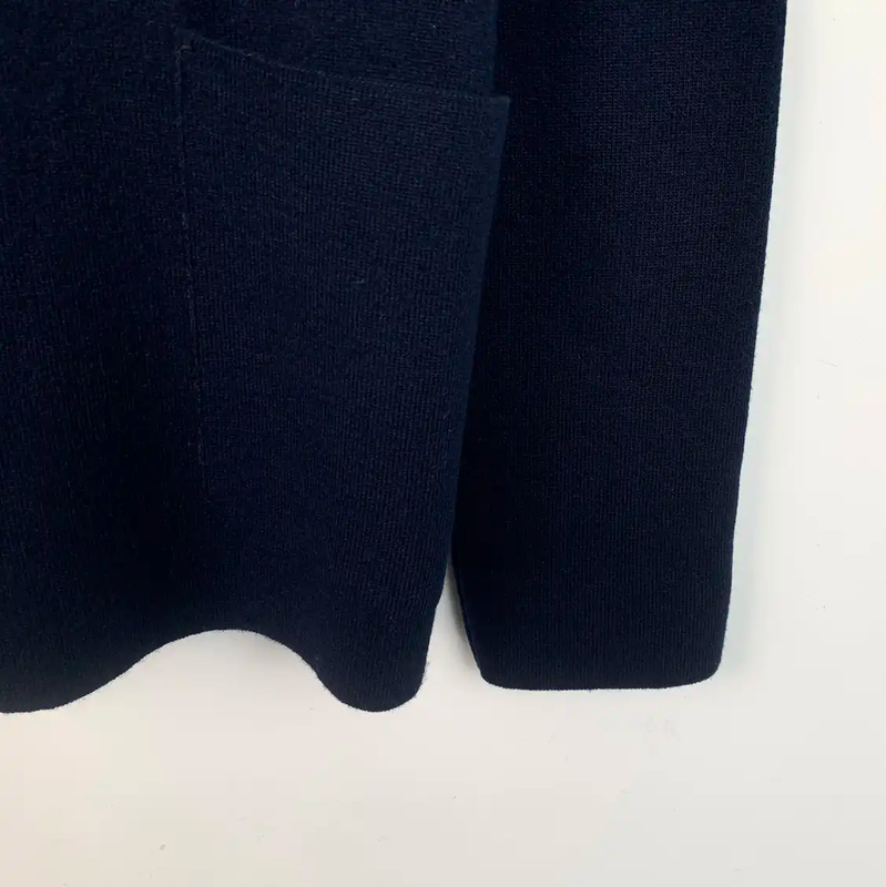 Prada Navy Wool Men's Cardigan