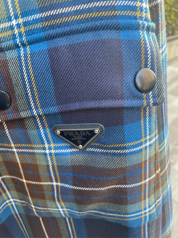 Prada Colorblock Men's Cardigan Sweater