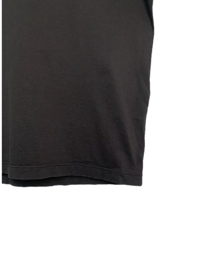 Prada Men's Dark Gray Cotton T-Shirt