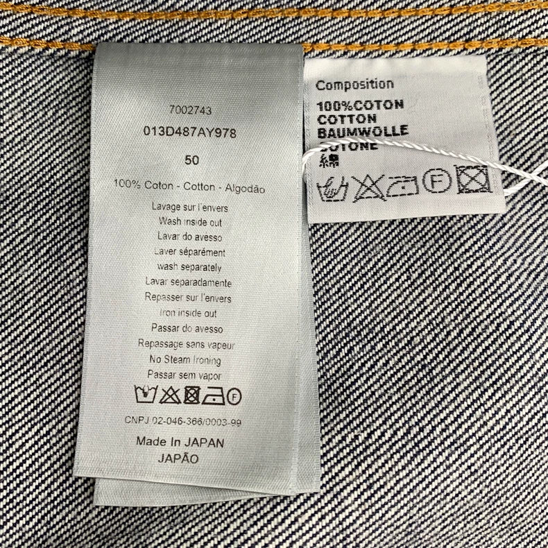 Dior Deep Blue Denim Jacket