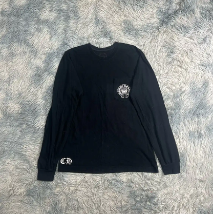 Chrome Hearts Black Long Sleeve Sweatshirt 0089
