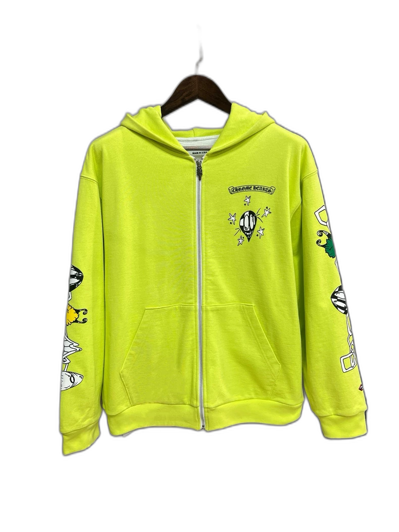Chrome Hearts x Mattboy Green Hoodie-yf