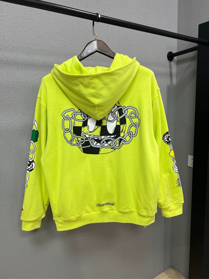 Chrome Hearts x Mattboy Green Hoodie-yf