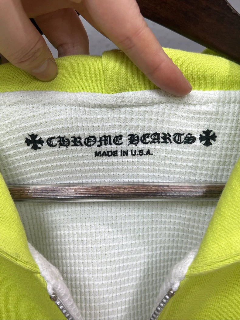 Chrome Hearts x Mattboy Green Hoodie-yf