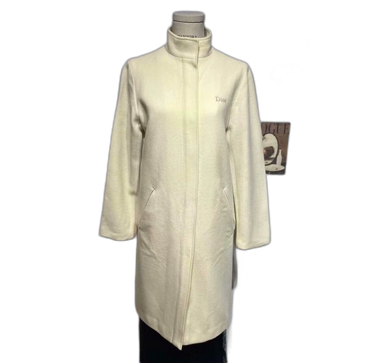 Vintage Dior Beige Wool Coat