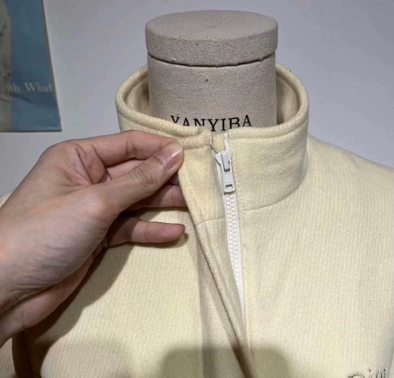 Vintage Dior Beige Wool Coat