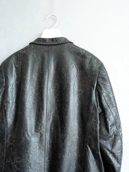 Yohji Yamamoto Limited Edition Leather Jacket