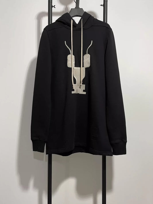 Rick Owens Long Sleeve Hoodie