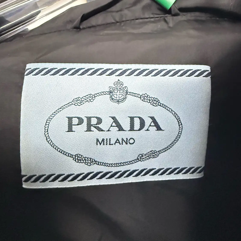 Prada Black Down Jacket for Men
