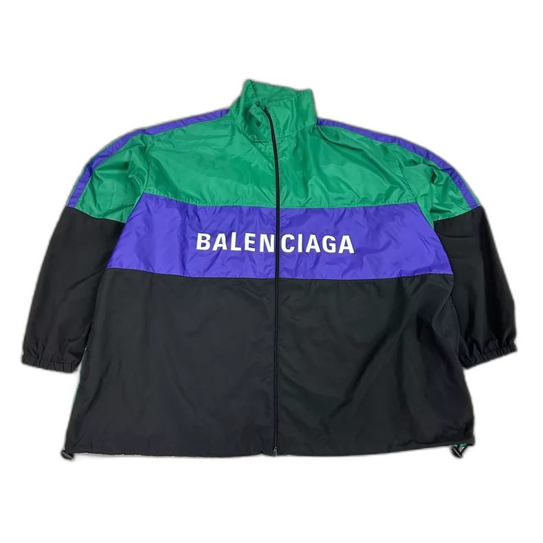 Balenciaga Retro Logo Windbreaker Jacket