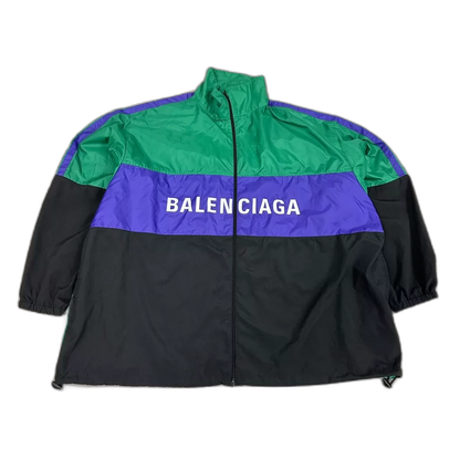 Balenciaga Retro Logo Windbreaker Jacket