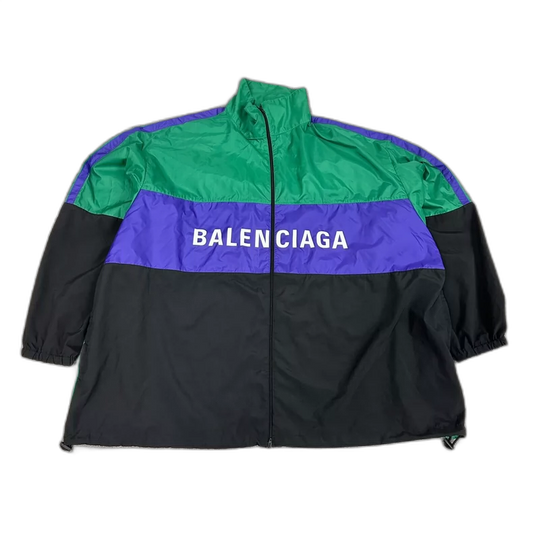 Balenciaga Retro Logo Windbreaker Jacket