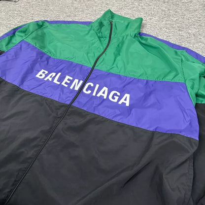 Balenciaga Retro Logo Windbreaker Jacket