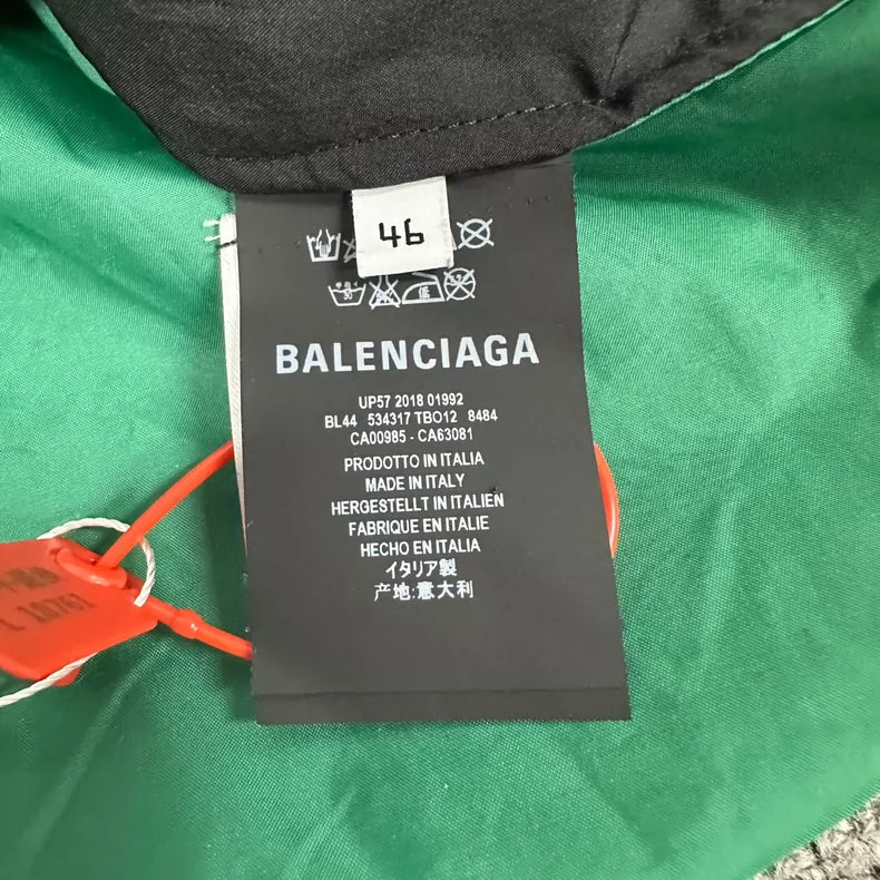 Balenciaga Retro Logo Windbreaker Jacket