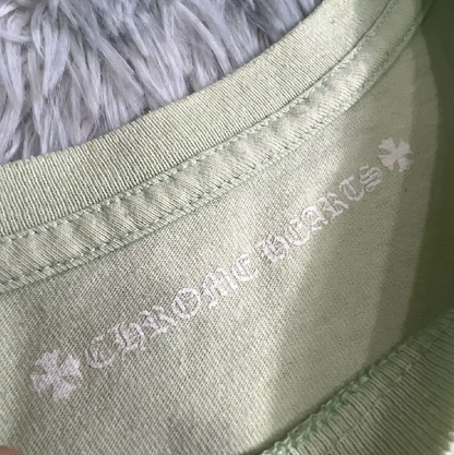 Chrome Hearts Green Cotton Men's T-Shirt 0089