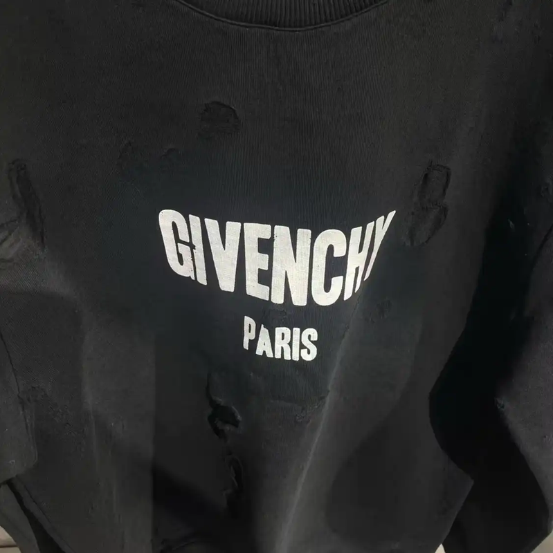 Givenchy Black Cotton Men's Sweatshirt 0089