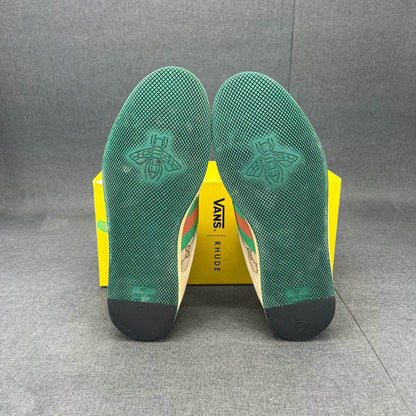 Gucci Screener Vintage Leather Low-Top Sneakers 0079