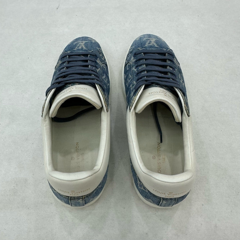 Louis Vuitton Luxembourg Denim Sneakers for Men 0079