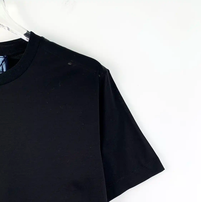 Prada Black Cotton Men's T-Shirt