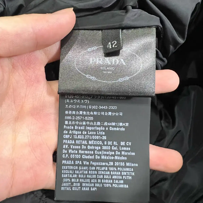 Prada Black Men's Puffer Jacket