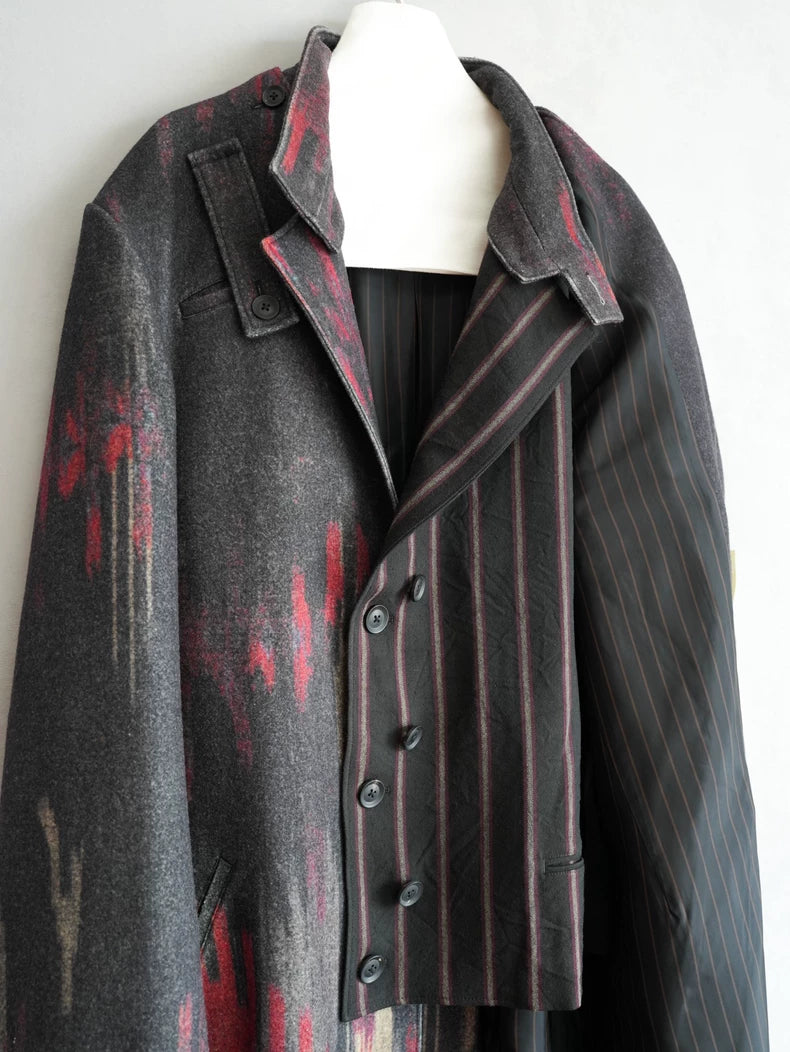 Yohji Yamamoto 23AW Detached Collar Coat