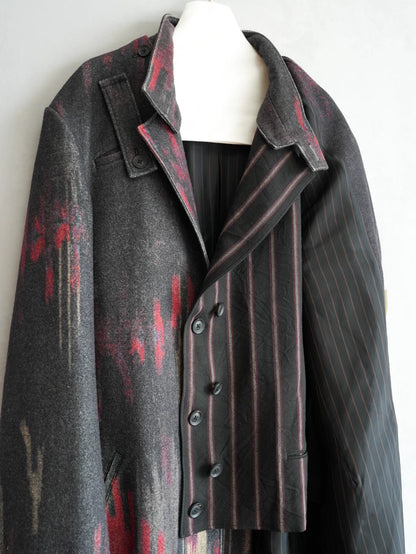 Yohji Yamamoto 23AW Detached Collar Coat