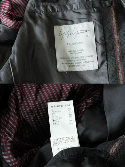Yohji Yamamoto 23AW Detached Collar Coat
