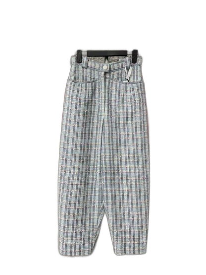 Chanel Checkered Pants Fashion Style