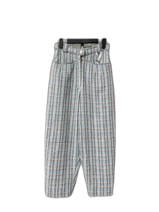 Chanel Checkered Pants Fashion Style