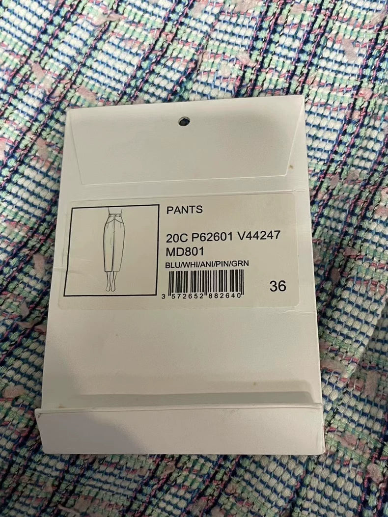 Chanel Checkered Pants Fashion Style