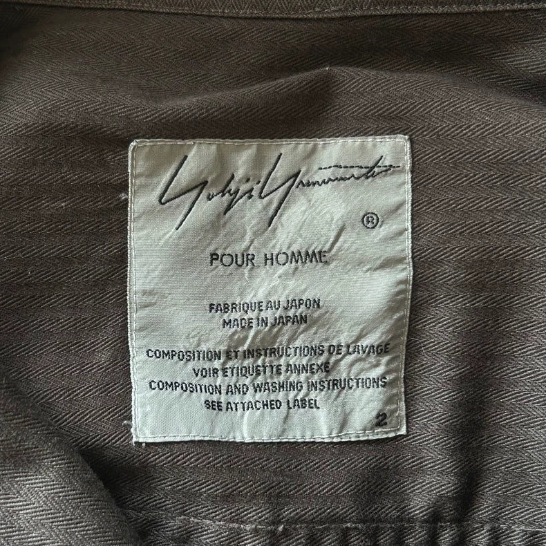 Yohji Yamamoto 17AW Belted Coat