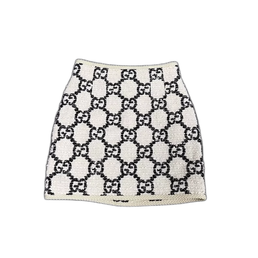 Gucci Monogram Woven Mini Skirt