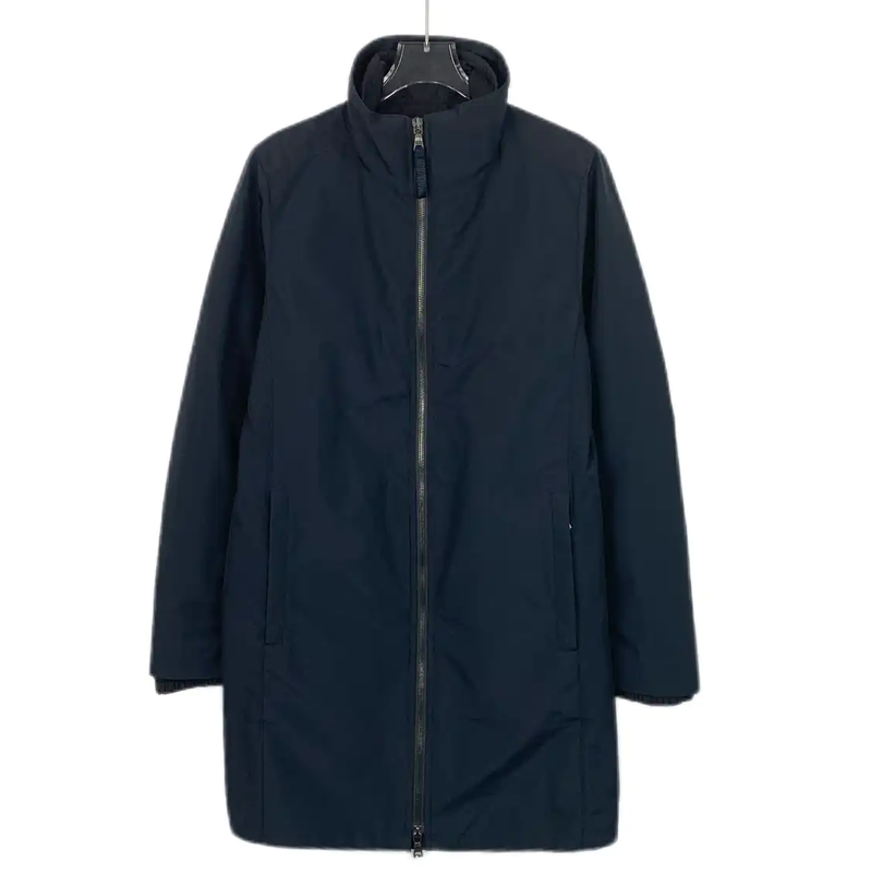 Prada Men's Black Coat in Size XS