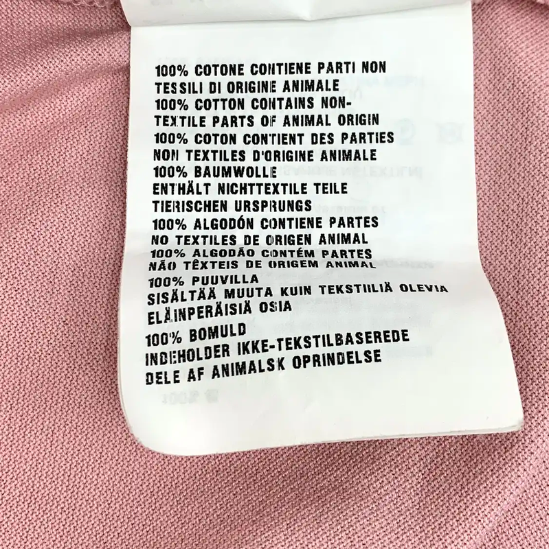 Prada Men's Pink Cotton Polo Shirt