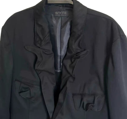 Yohji Yamamoto S'yte Pleated Military Blazer