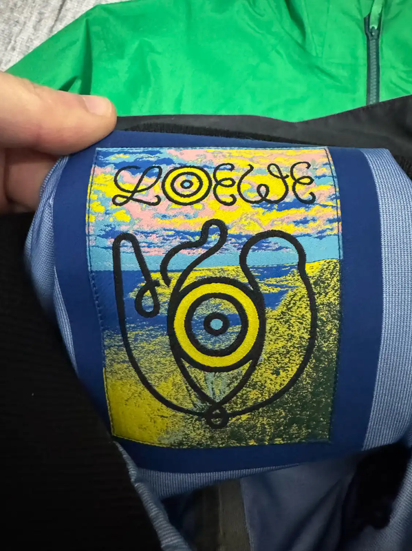 Loewe Colorful Men's Windbreaker Jacket 0089