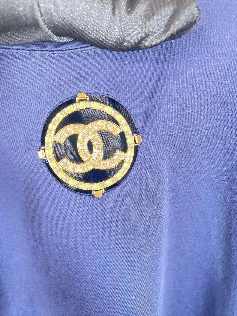 Chanel Logo Short Sleeve Top