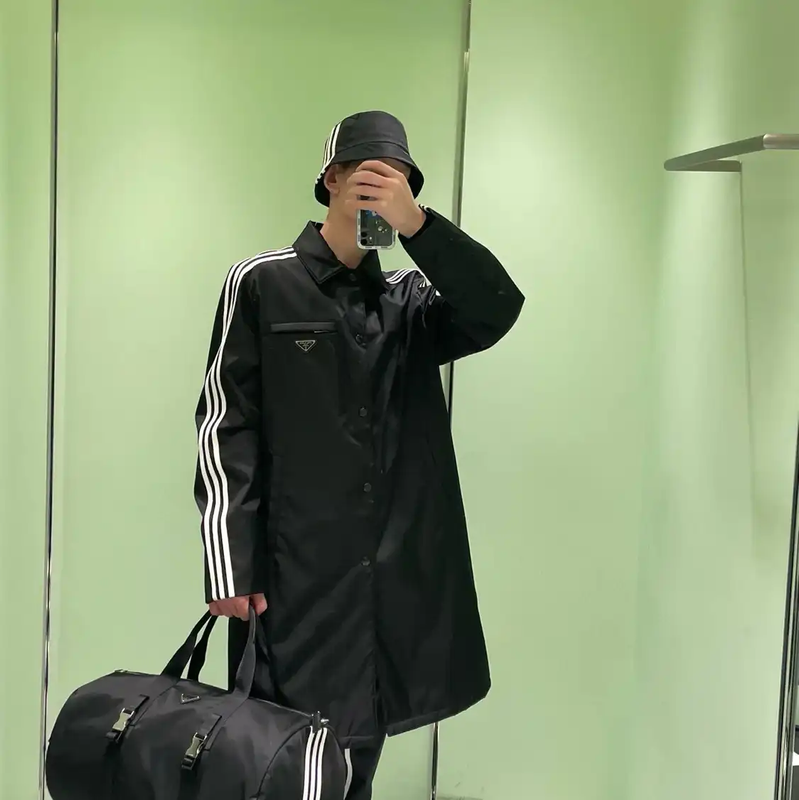 Prada Men's Black Winter Coat