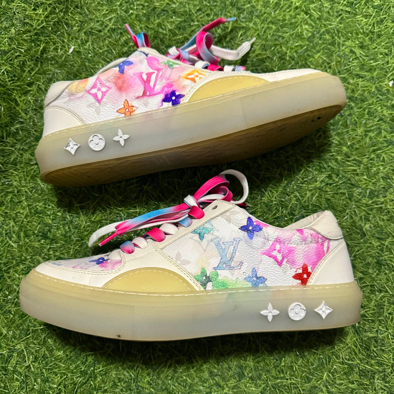 Louis Vuitton Ollie Colorful Low Top Fashion Sneakers 0079