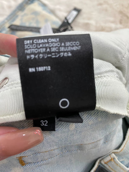 Distressed Blue Denim Pants by Amiri