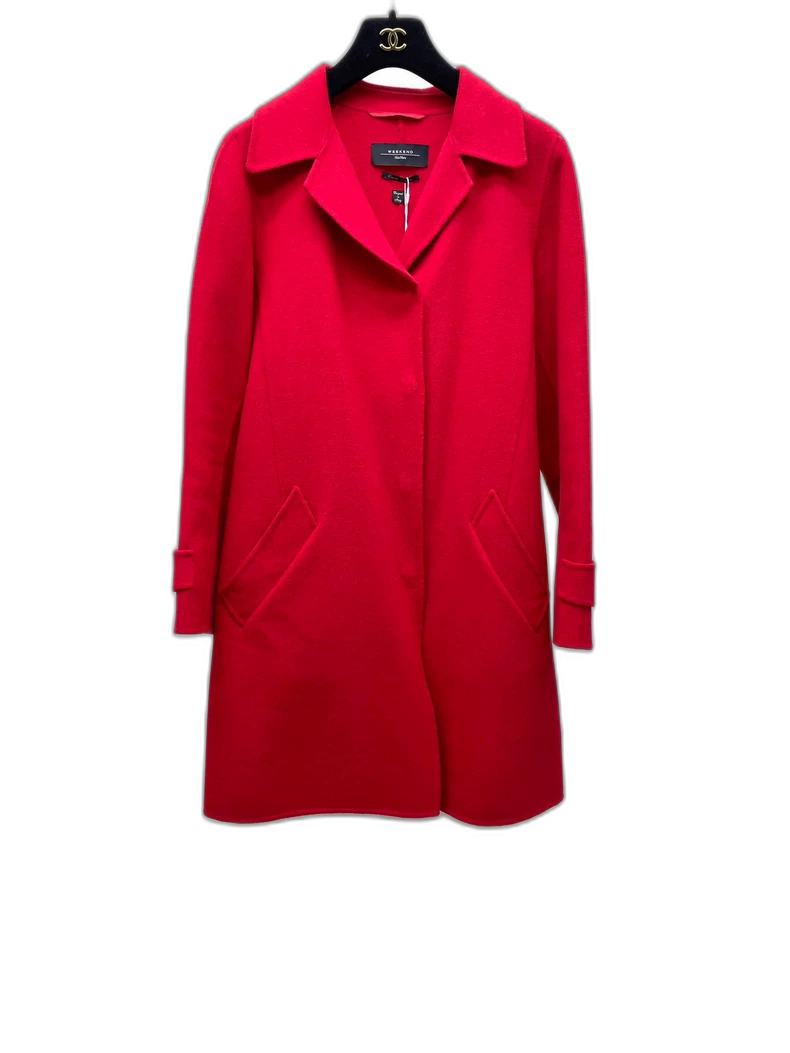 Red Wool Coat from maxmara