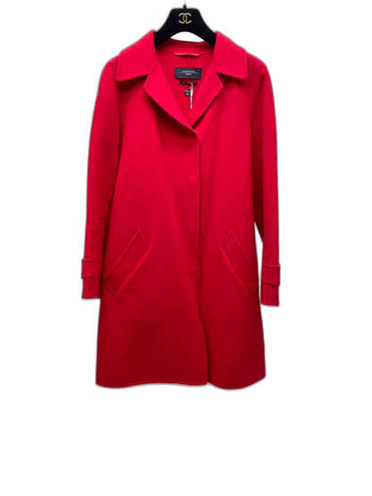Red Wool Coat from maxmara