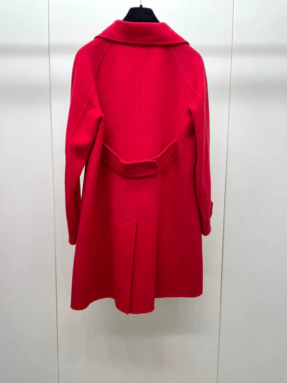 Red Wool Coat from maxmara